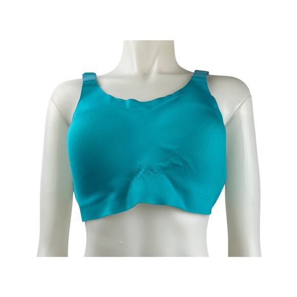 Brooks Sports Bra Dare Scoopback Run 2.0 Womens 40DD E Nile Green/Mint Size - Picture 2 of 8